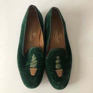 Stubbs & Wootton velvet loafers